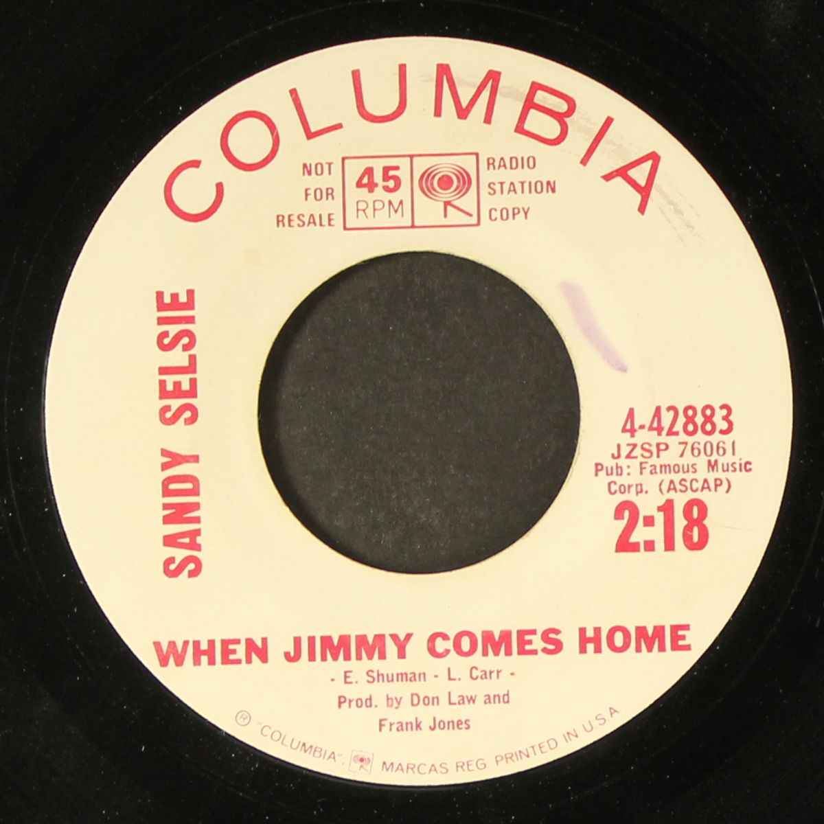 when jimmy comes home by SANDY SELSIE