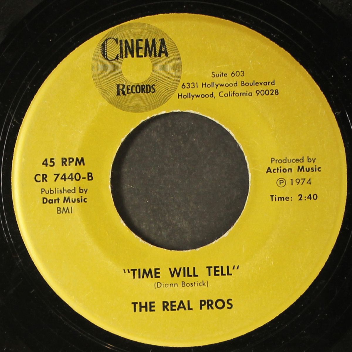 my heart belongs to you / time will tell by REAL PROS