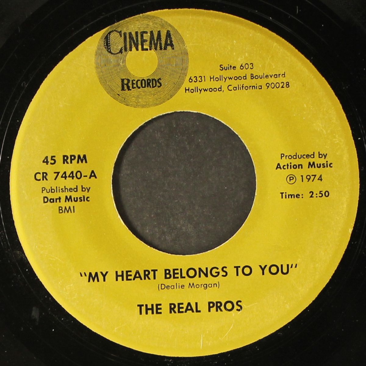 my heart belongs to you / time will tell by REAL PROS
