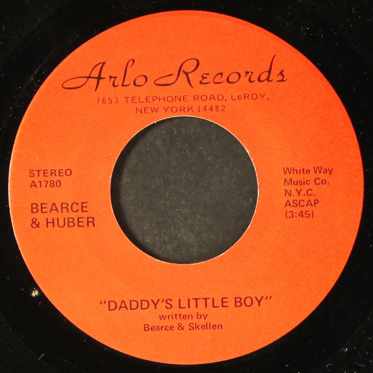daddy's little boy / over & over / by BEARCE & HUBER
