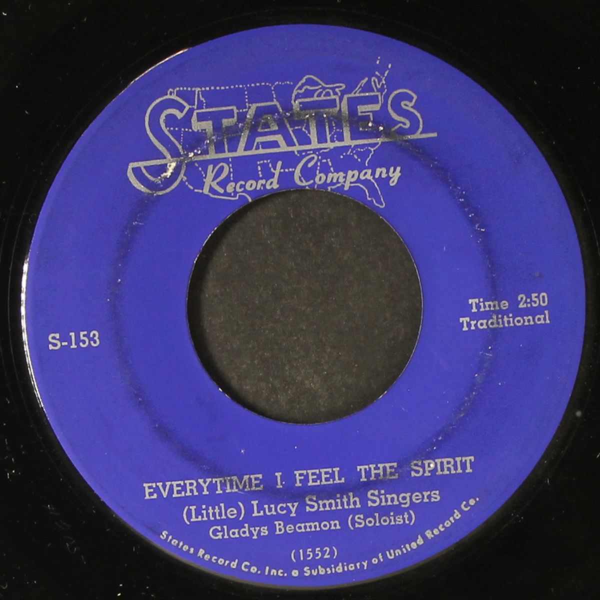 everytime i feel the spirit / somebody bigger than you and i by LUCY SMITH SINGERS