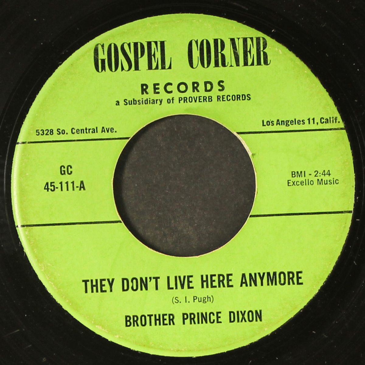 i'm going home / they don't live here anymore by BROTHER PRINCE DIXON