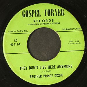 BROTHER PRINCE DIXON