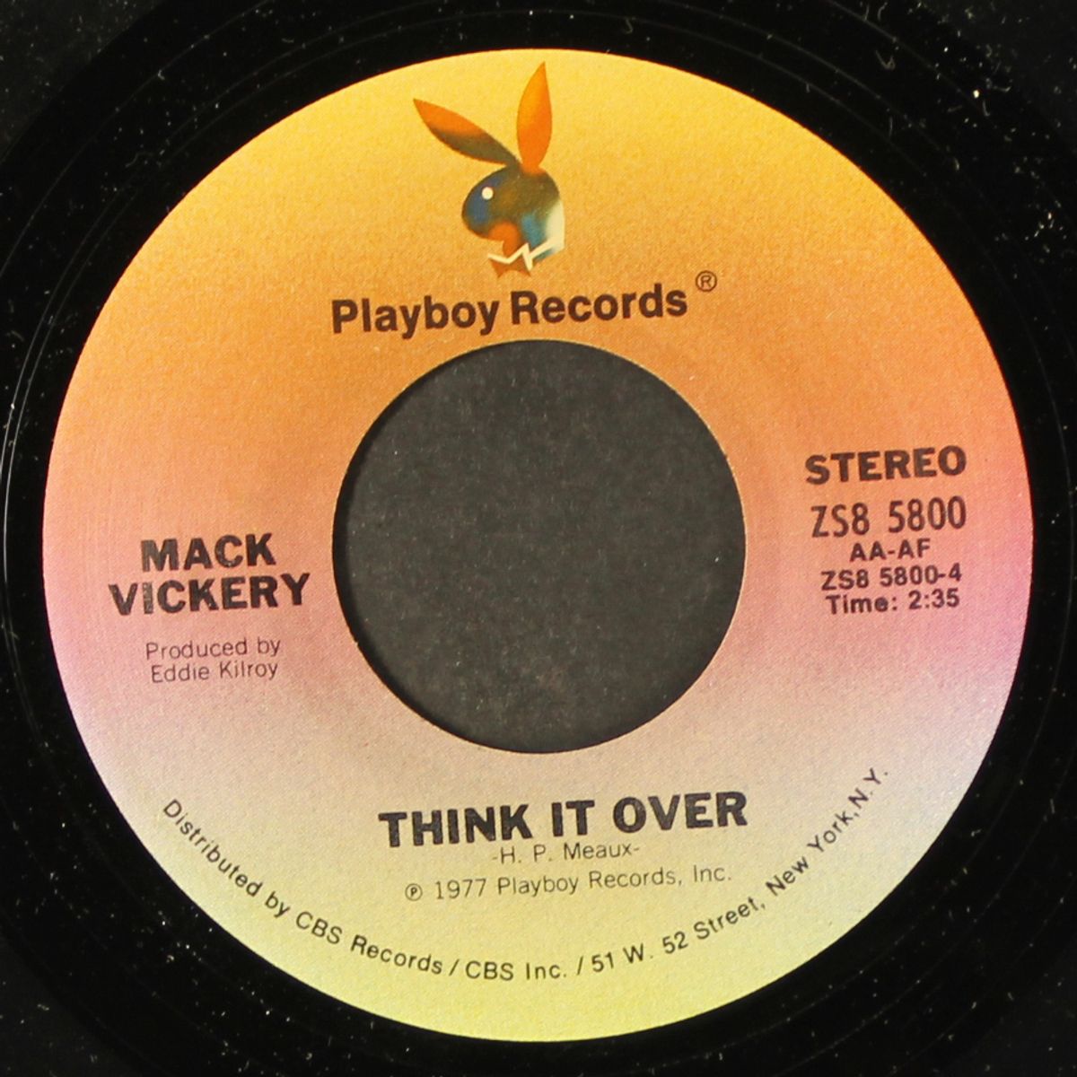 think it over / ishabilly by MACK VICKERY