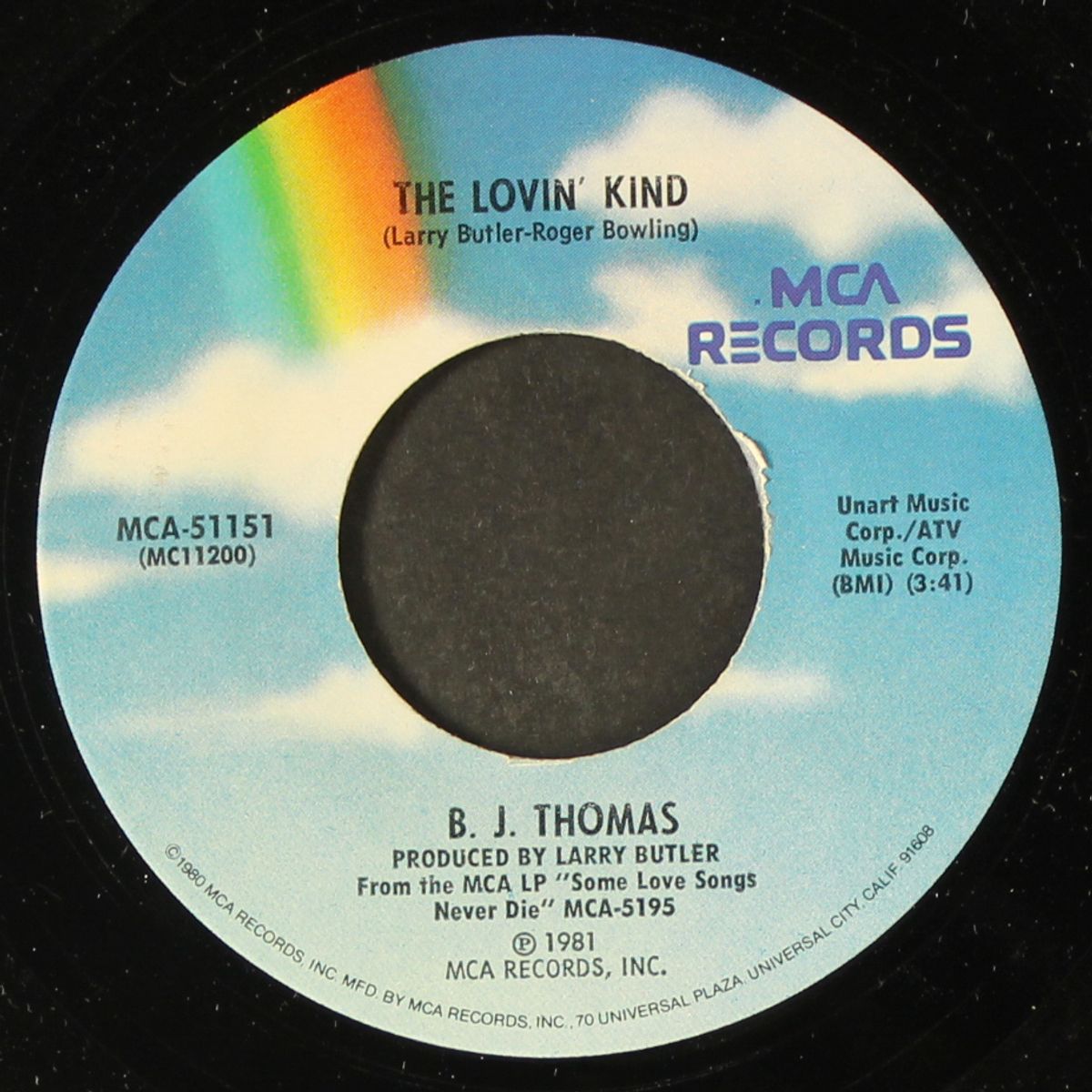 i recall a gypsy woman / the lovin' kind by B.J. THOMAS