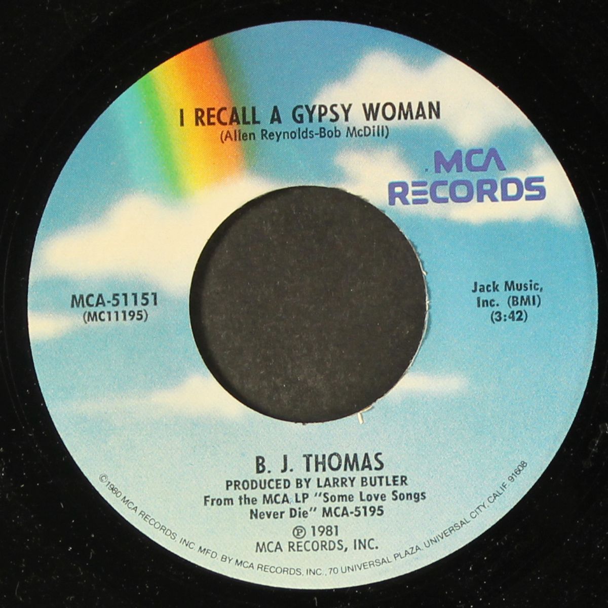 i recall a gypsy woman / the lovin' kind by B.J. THOMAS