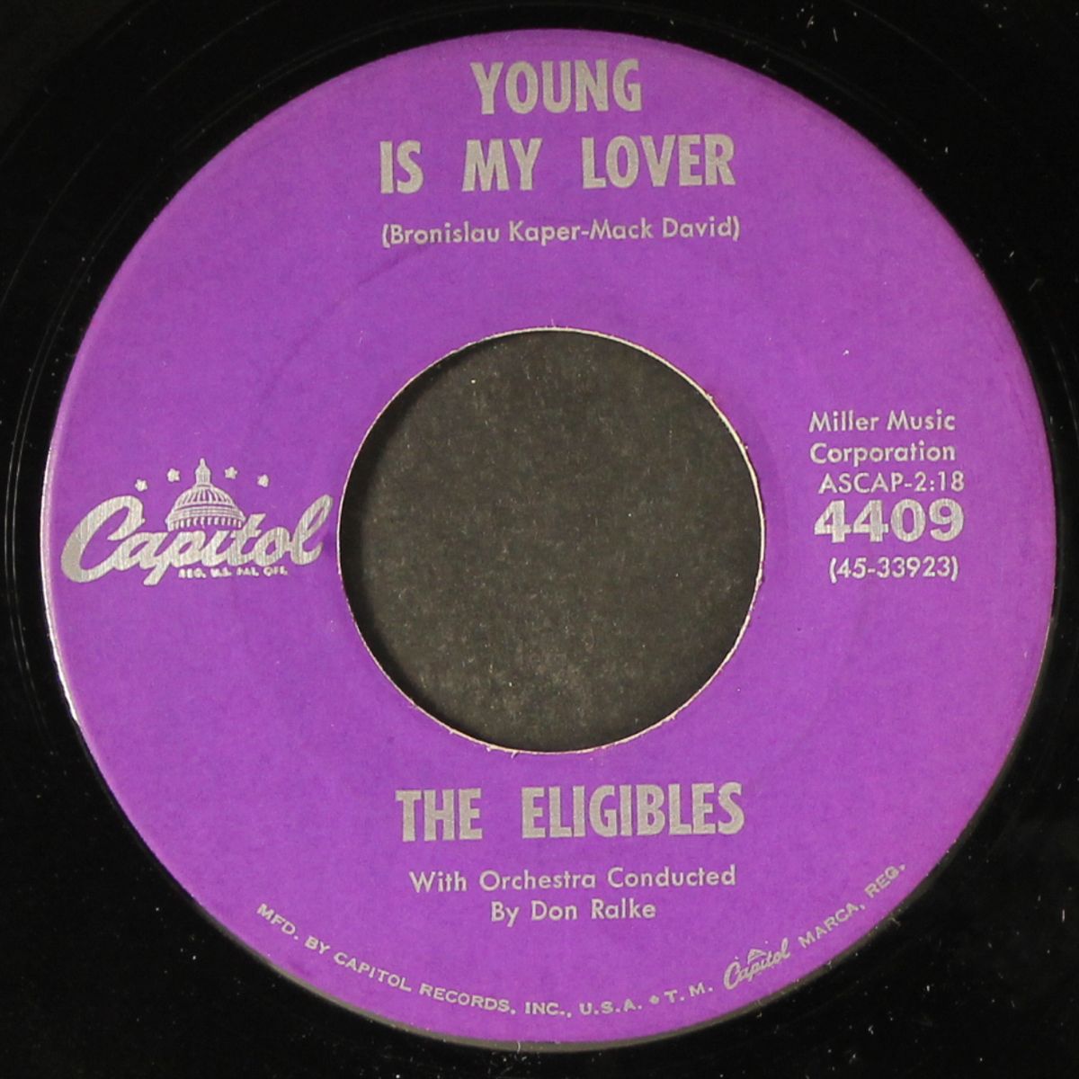 east of west berlin / young is my lover by ELIGIBLES