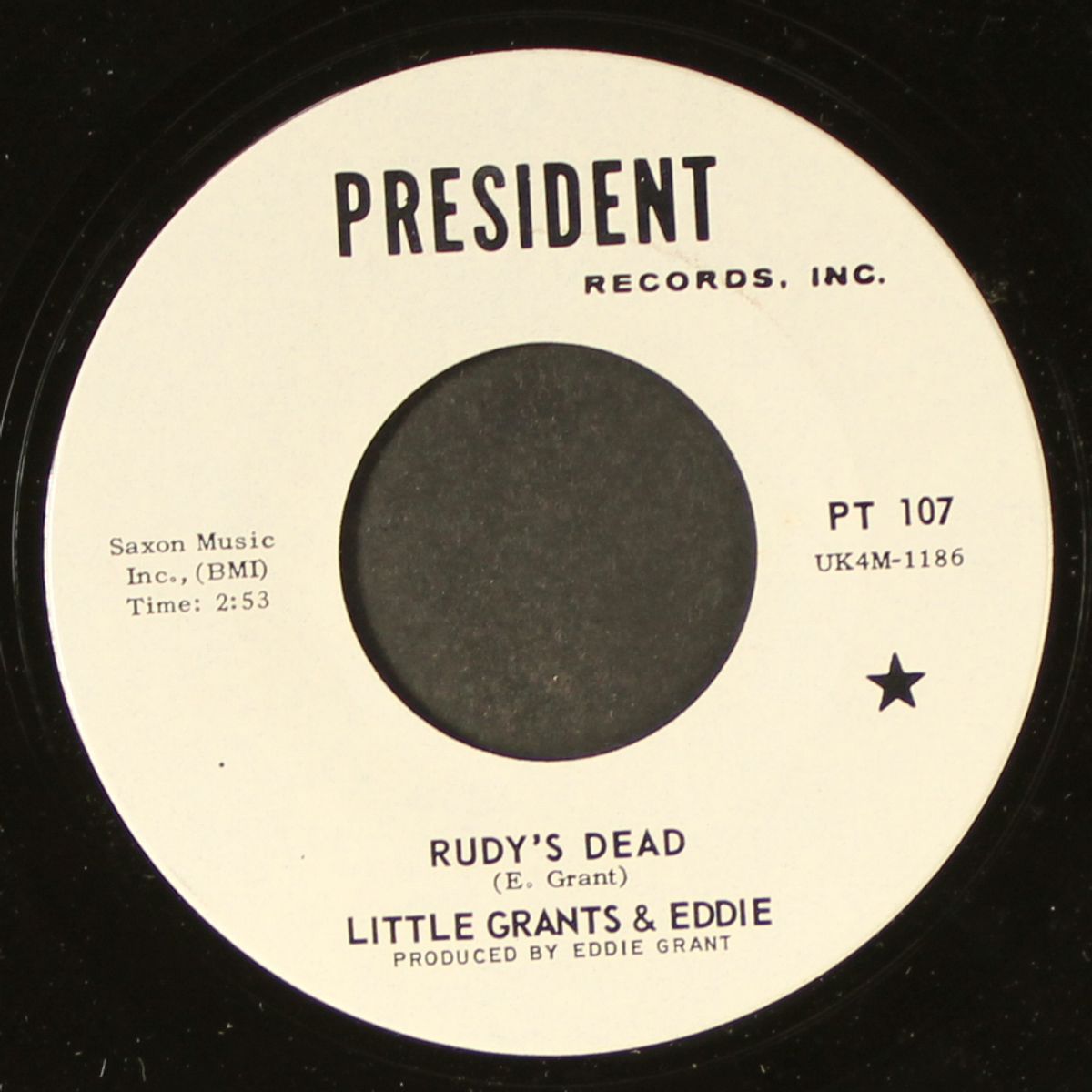 everything is all right / rudy's dead by LITTLE GRANTS & EDDIE