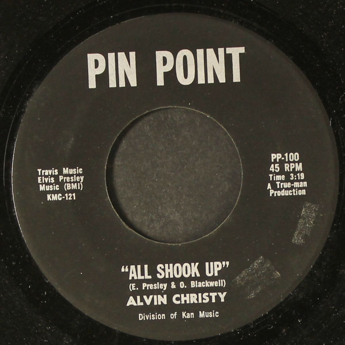 all shook up / sad song by ALVIN CHRISTY