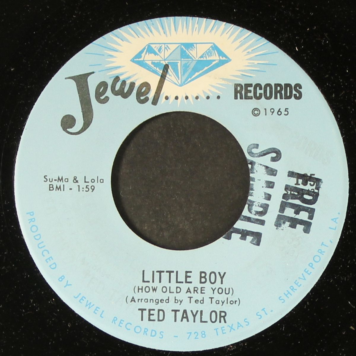 strange things happening / little boy by TED TAYLOR