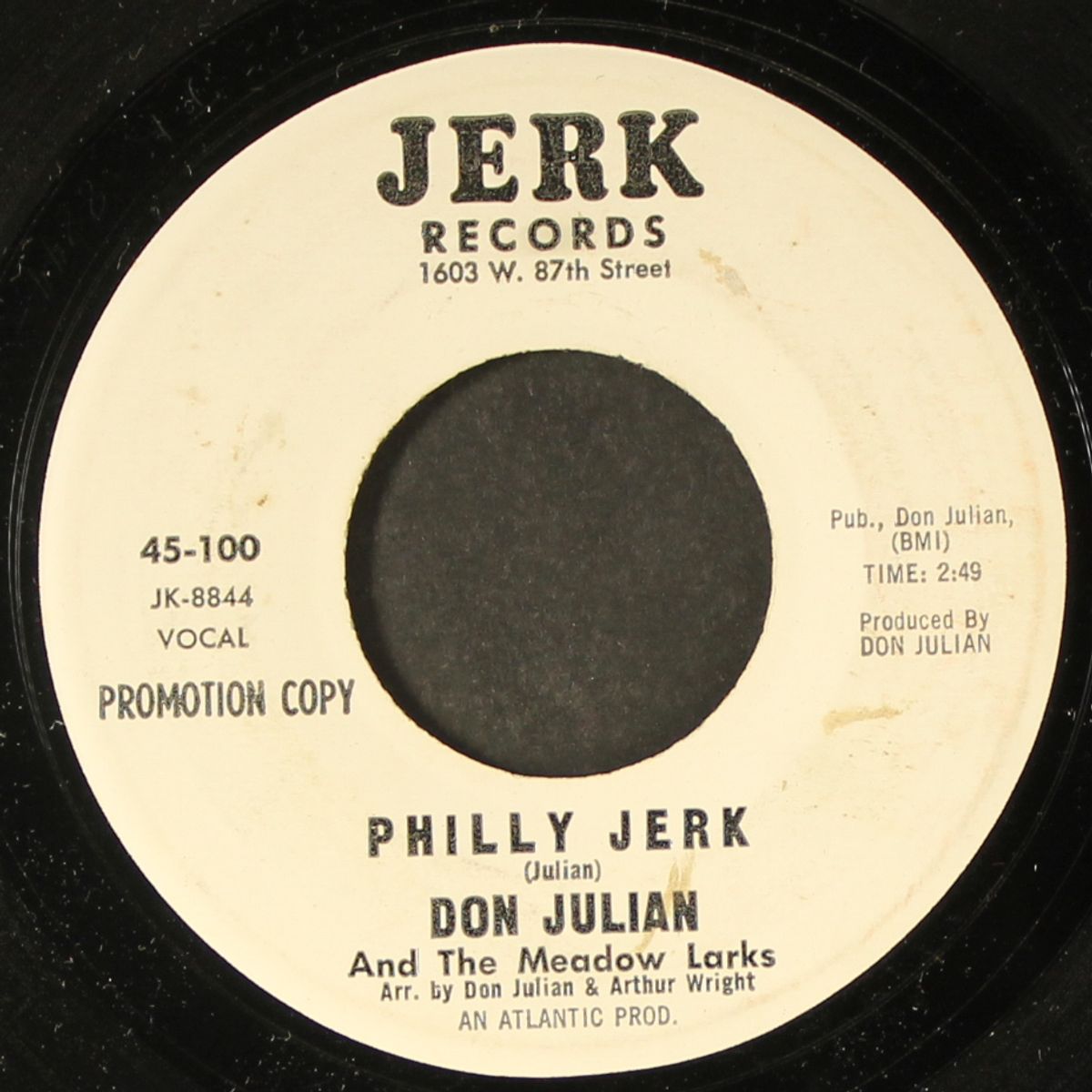 how can you be so foul / philly jerk by DON JULIAN & MEADOW LARKS