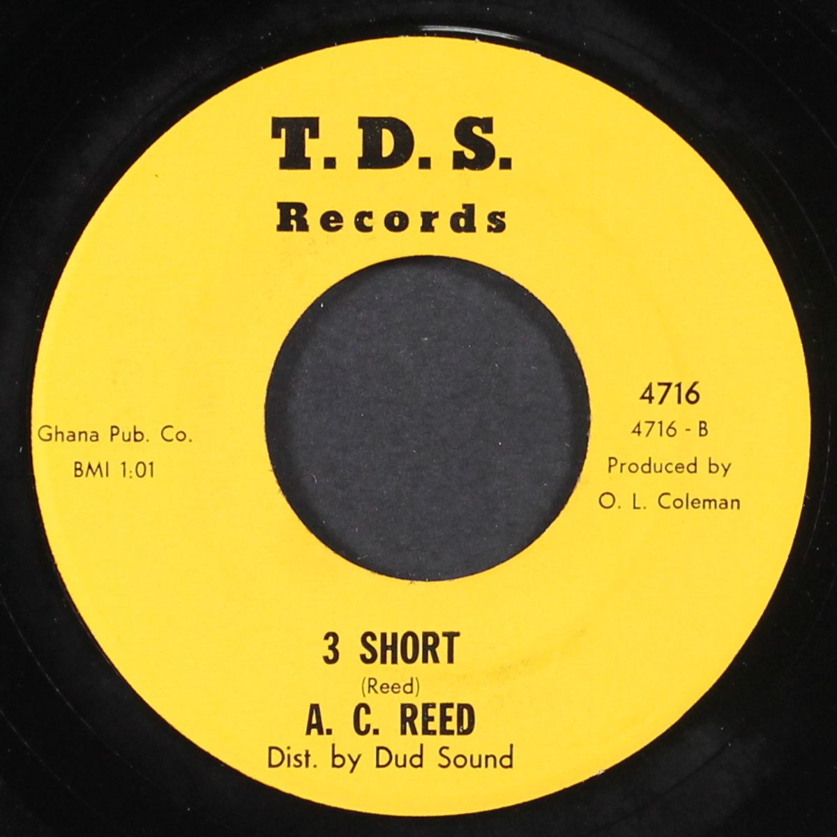 the things i want you to do / 3 short by A.C. REED