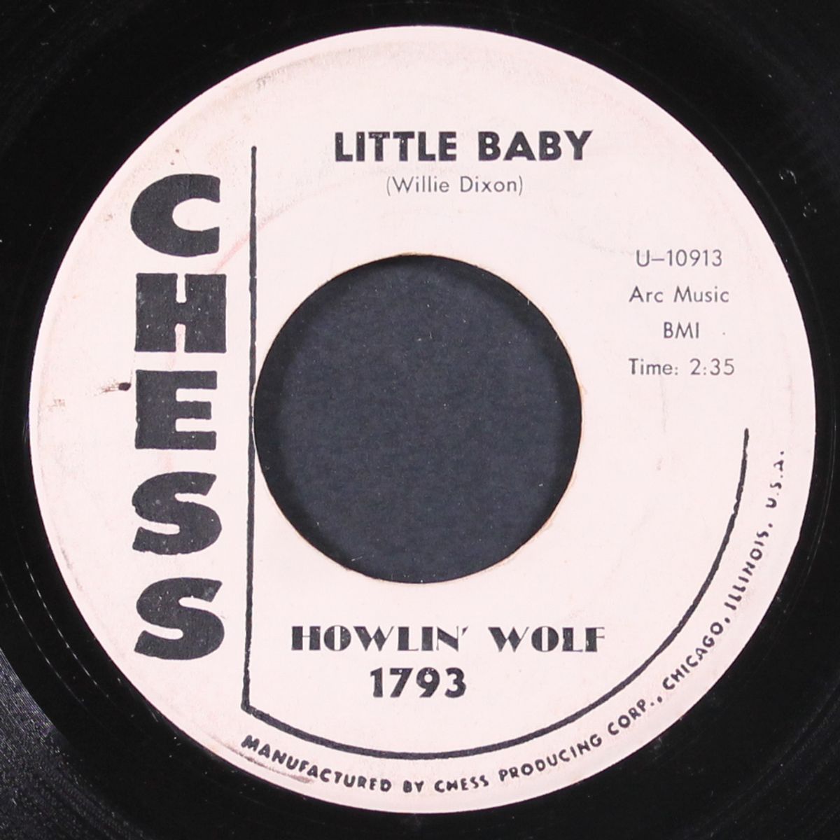 down in the bottom / little baby by HOWLIN' WOLF
