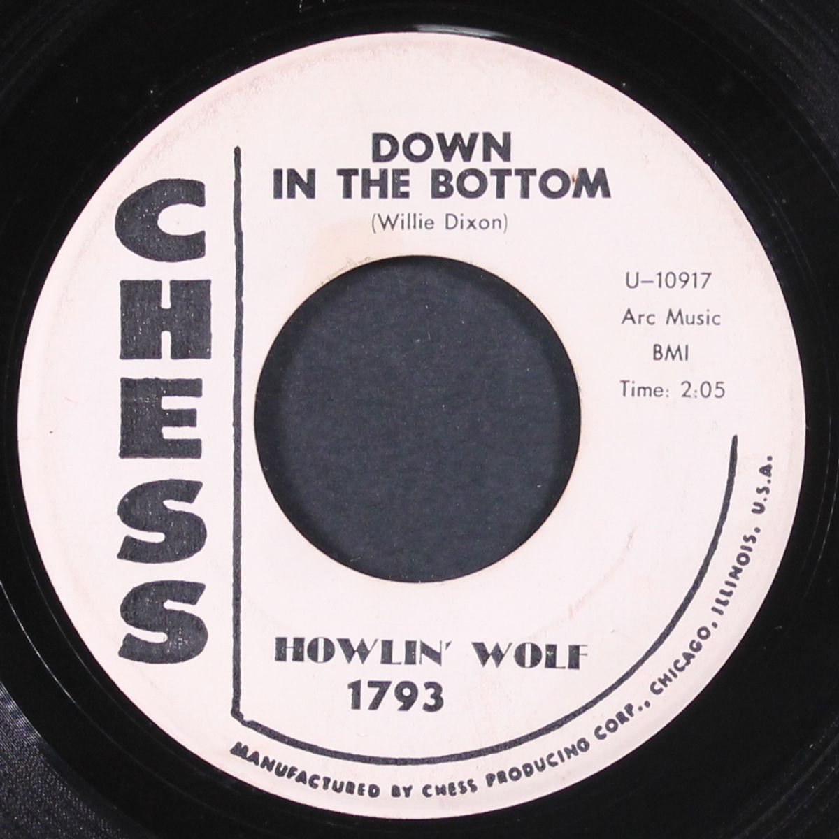 down in the bottom / little baby by HOWLIN' WOLF