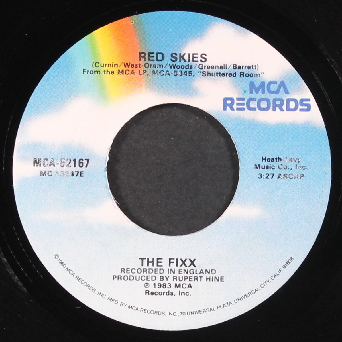 red skies / is it by instinct by FIXX