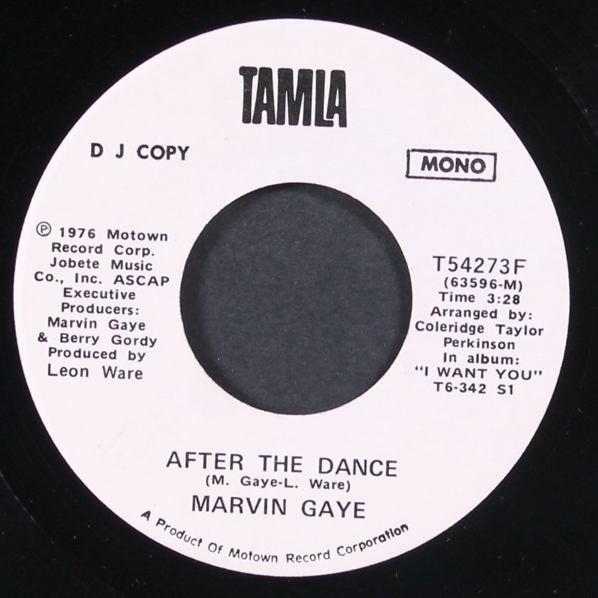 after the dance / mono by MARVIN GAYE