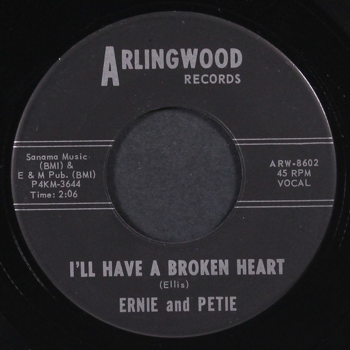 nosey neighbors / i'll have a broken heart by ERNIE & PETIE