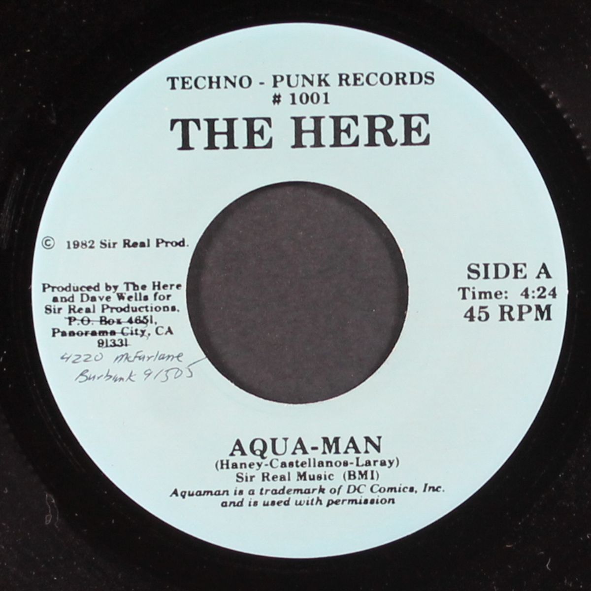 aqua-man / alone in the dark by HERE
