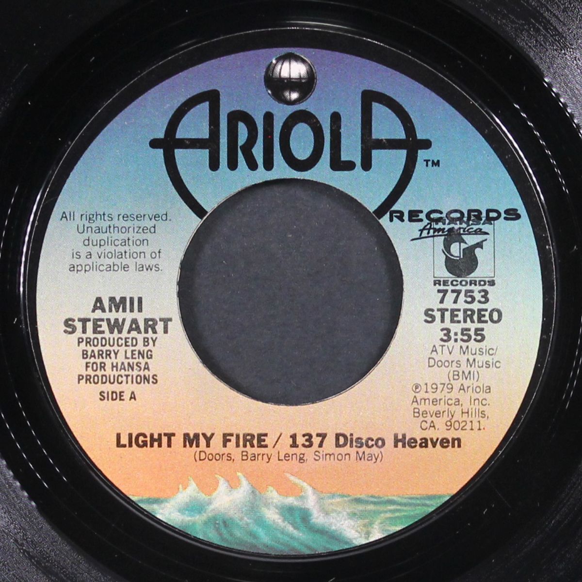 light my fire / 137 disco heaven / am i losing you by AMII STEWART
