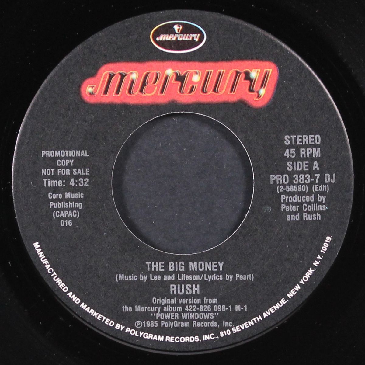 the big money / same by RUSH