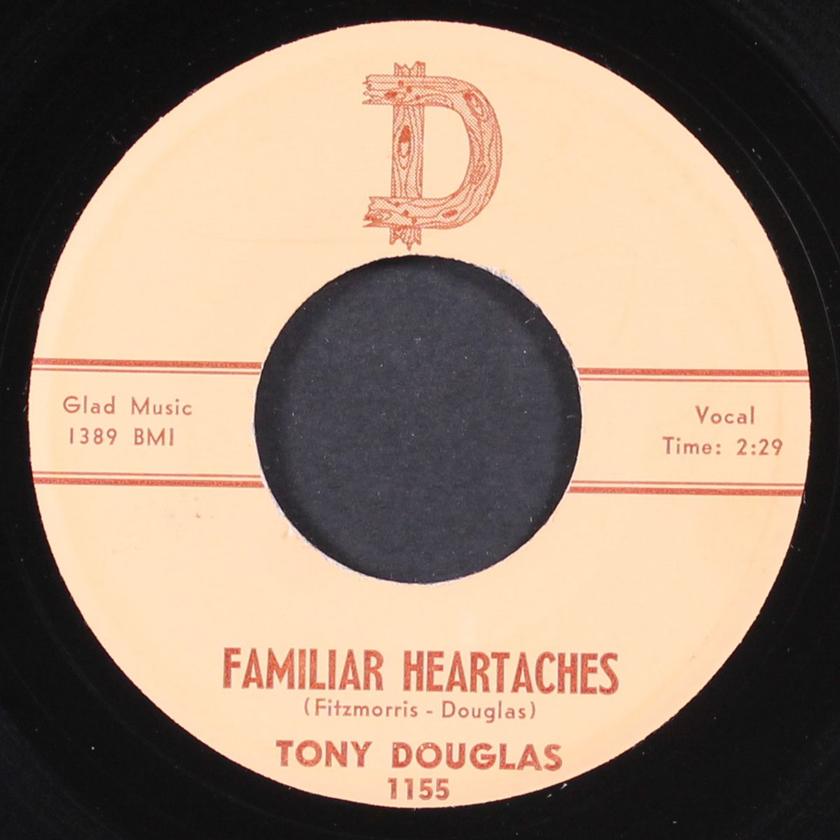 i'll be dead lots longer / familiar heartaches by TONY DOUGLAS