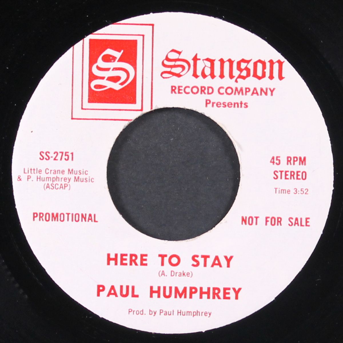 scream and shout / here to stay by PAUL HUMPHREY