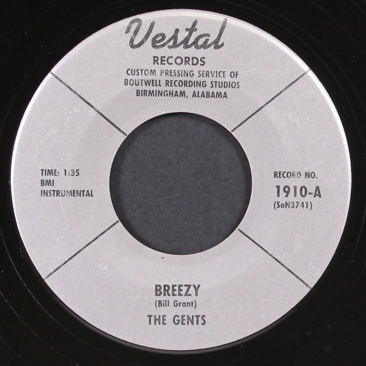 breezy / you make me blue by GENTS