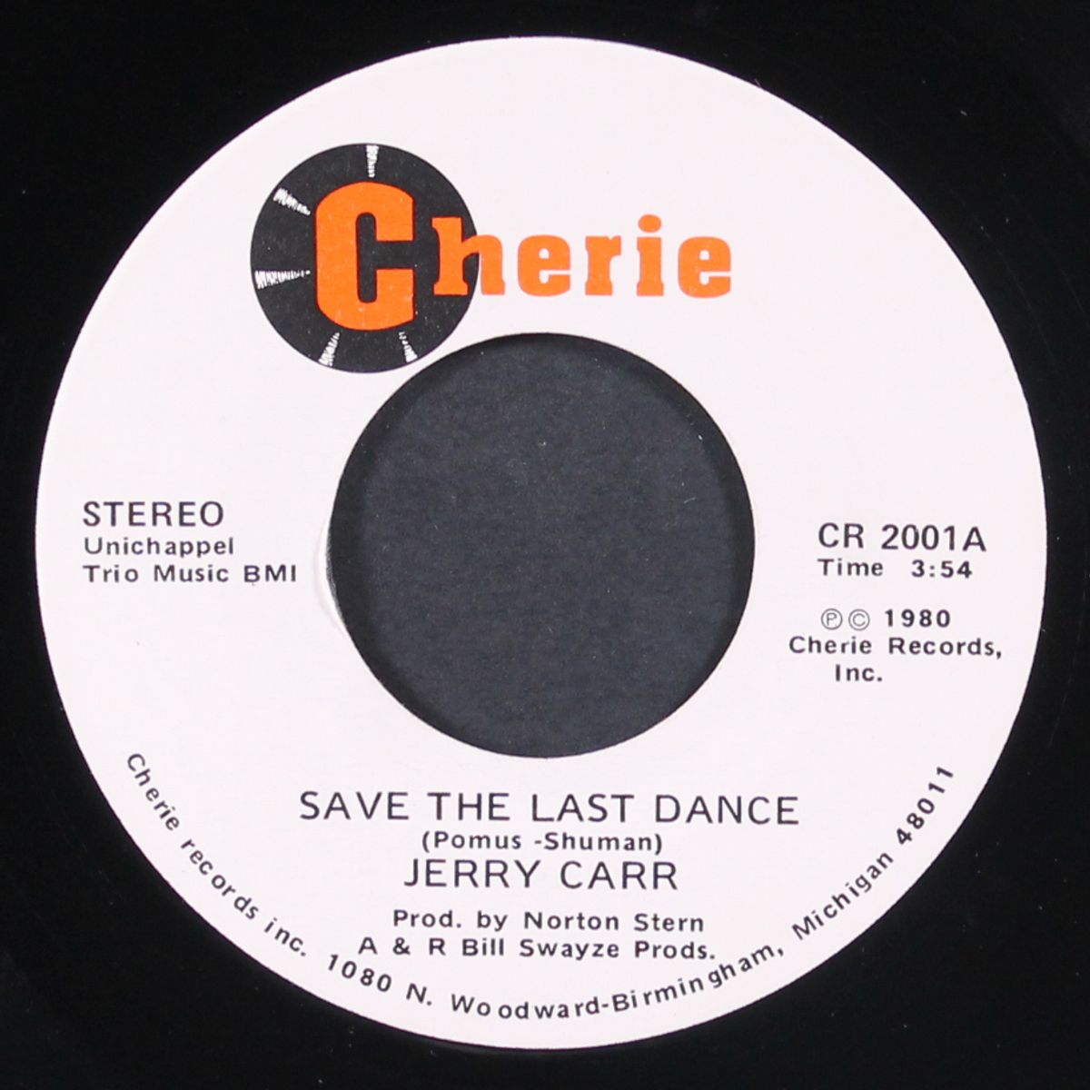 swing / save the last dance by JERRY CARR