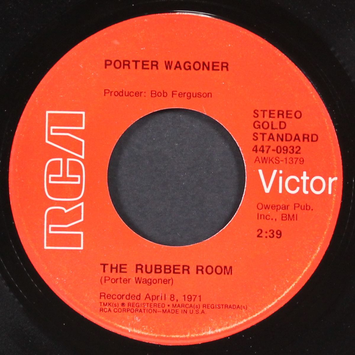 the rubber room / be a little quieter by PORTER WAGONER