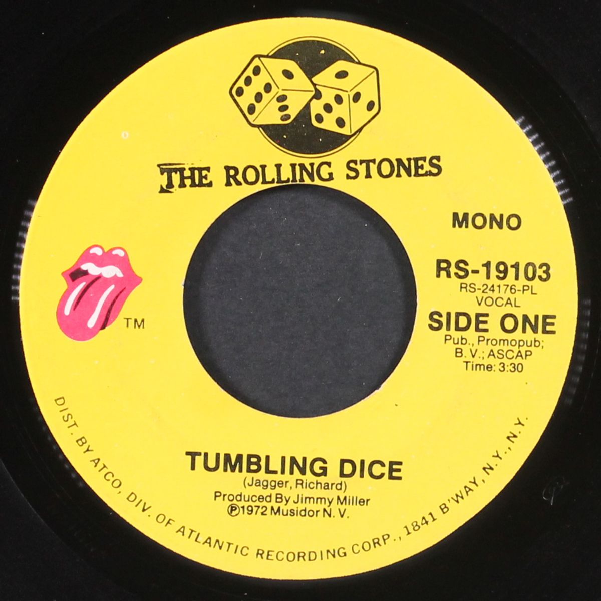 tumbling dice / sweet black angel by ROLLING STONES