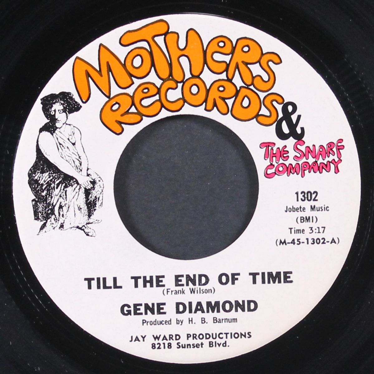 lonely drifter / till the end of time by GENE DIAMOND