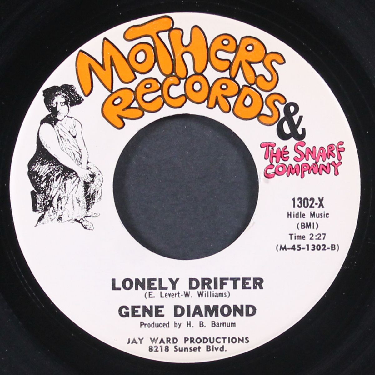 lonely drifter / till the end of time by GENE DIAMOND
