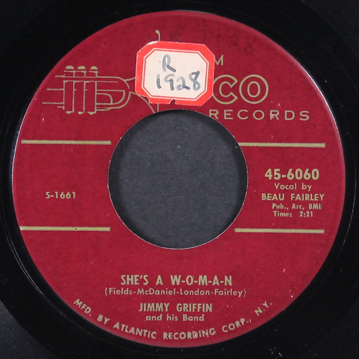 somebody take me / she's a w-o-m-a-n by JIMMY GRIFFIN