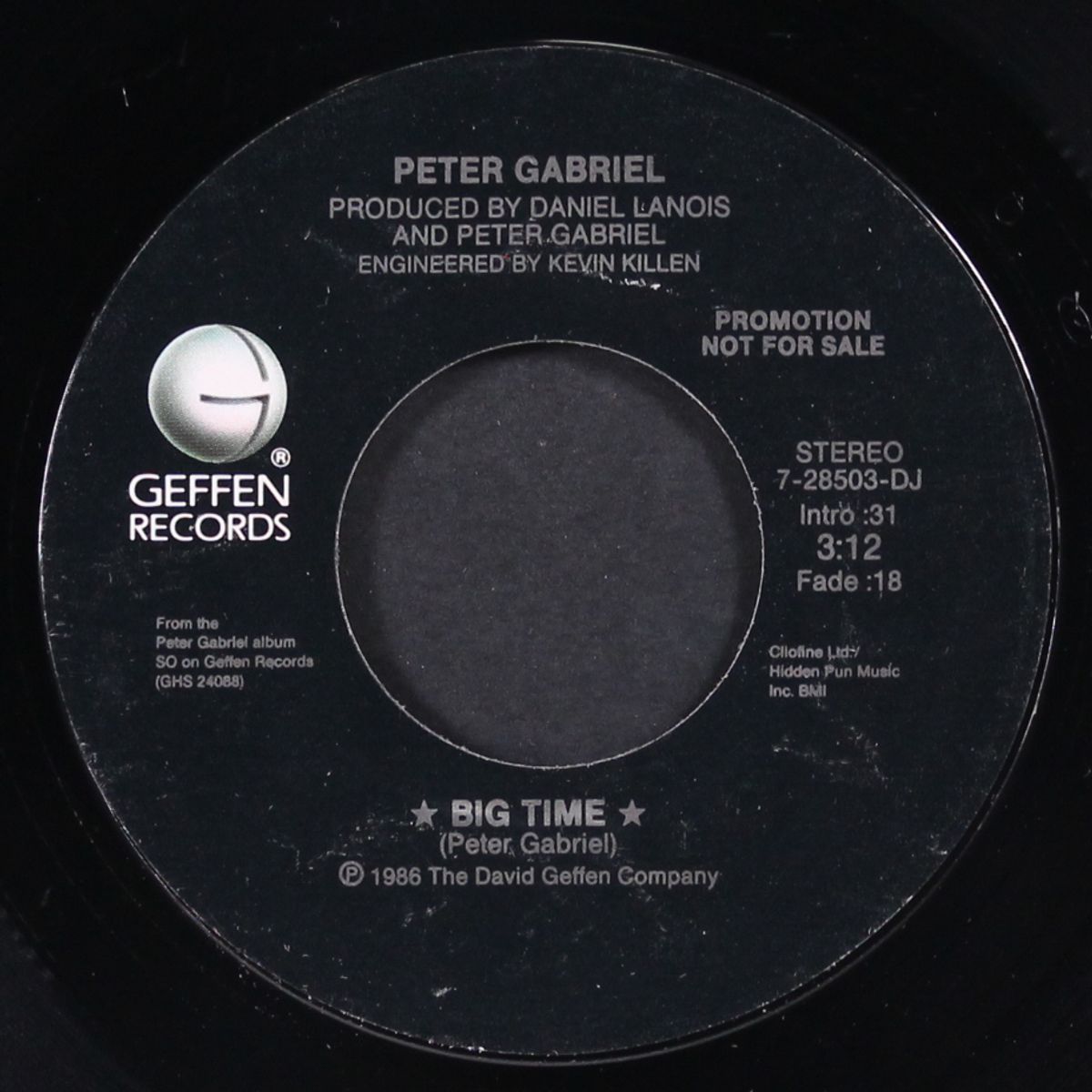 big time by PETER GABRIEL