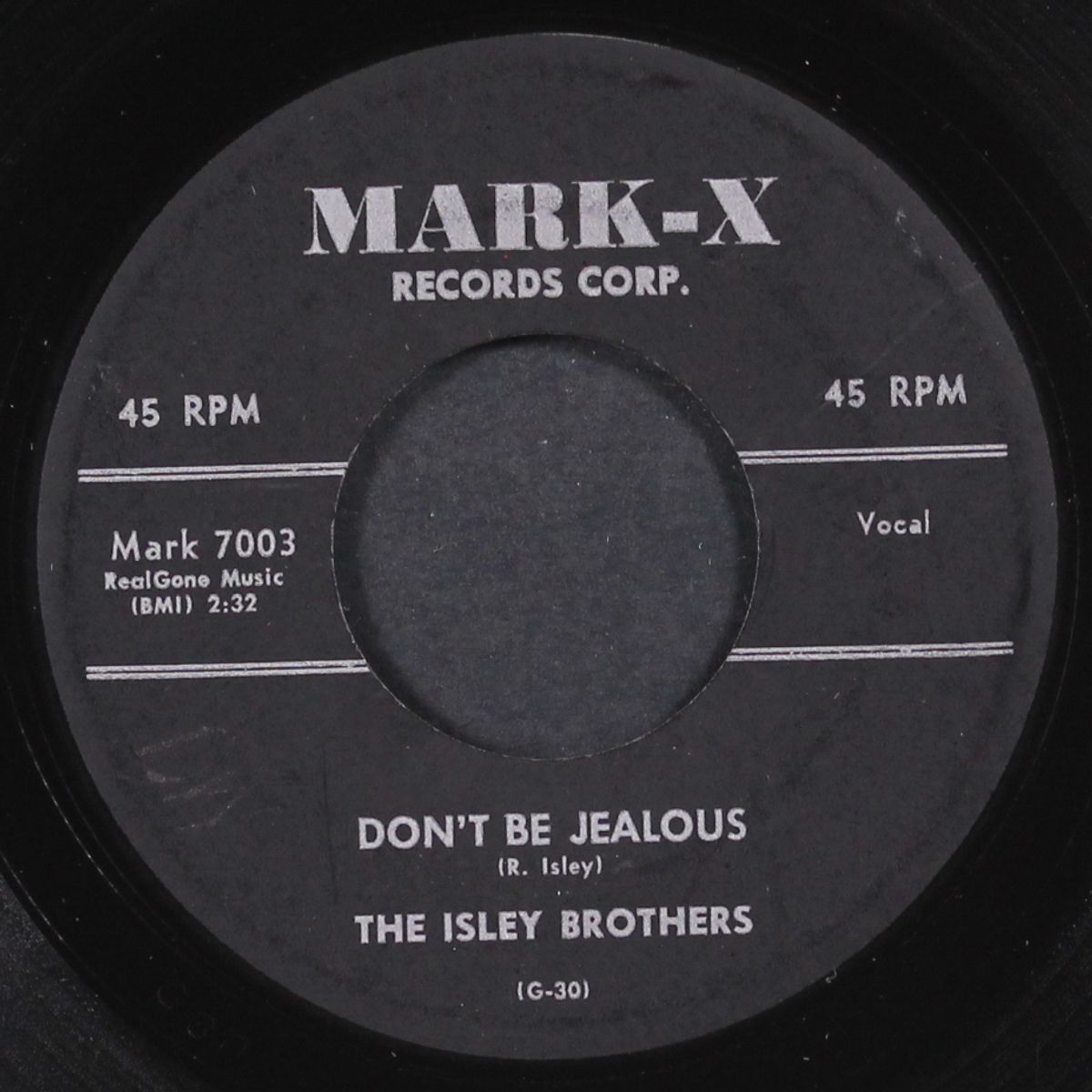 rockin' macdonald / don't be jealous by ISLEY BROTHERS