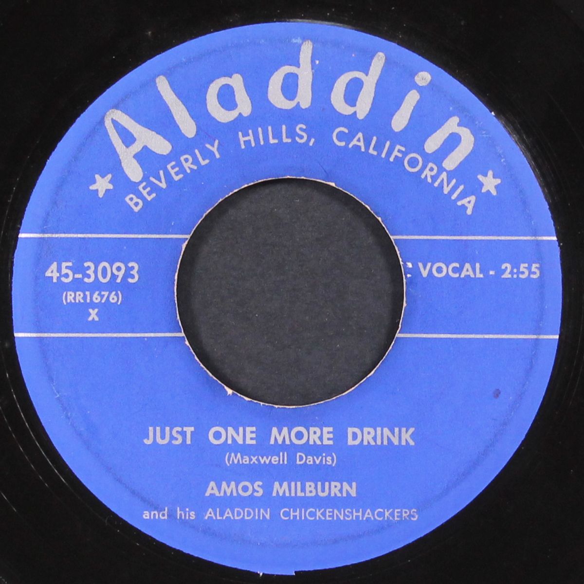 aint' nothing shaking / just one more drink by AMOS MILBURN