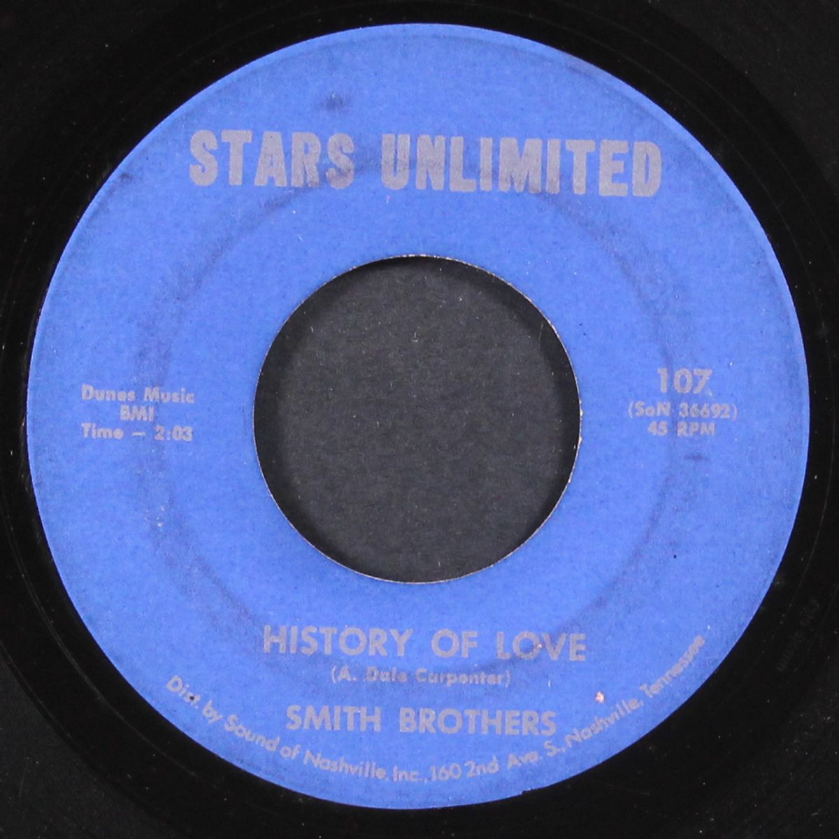 history of love / don't touch me by SMITH BROTHERS