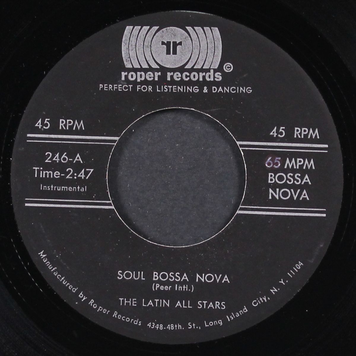 soul bossa nova / summer samba by LATIN ALL STARS