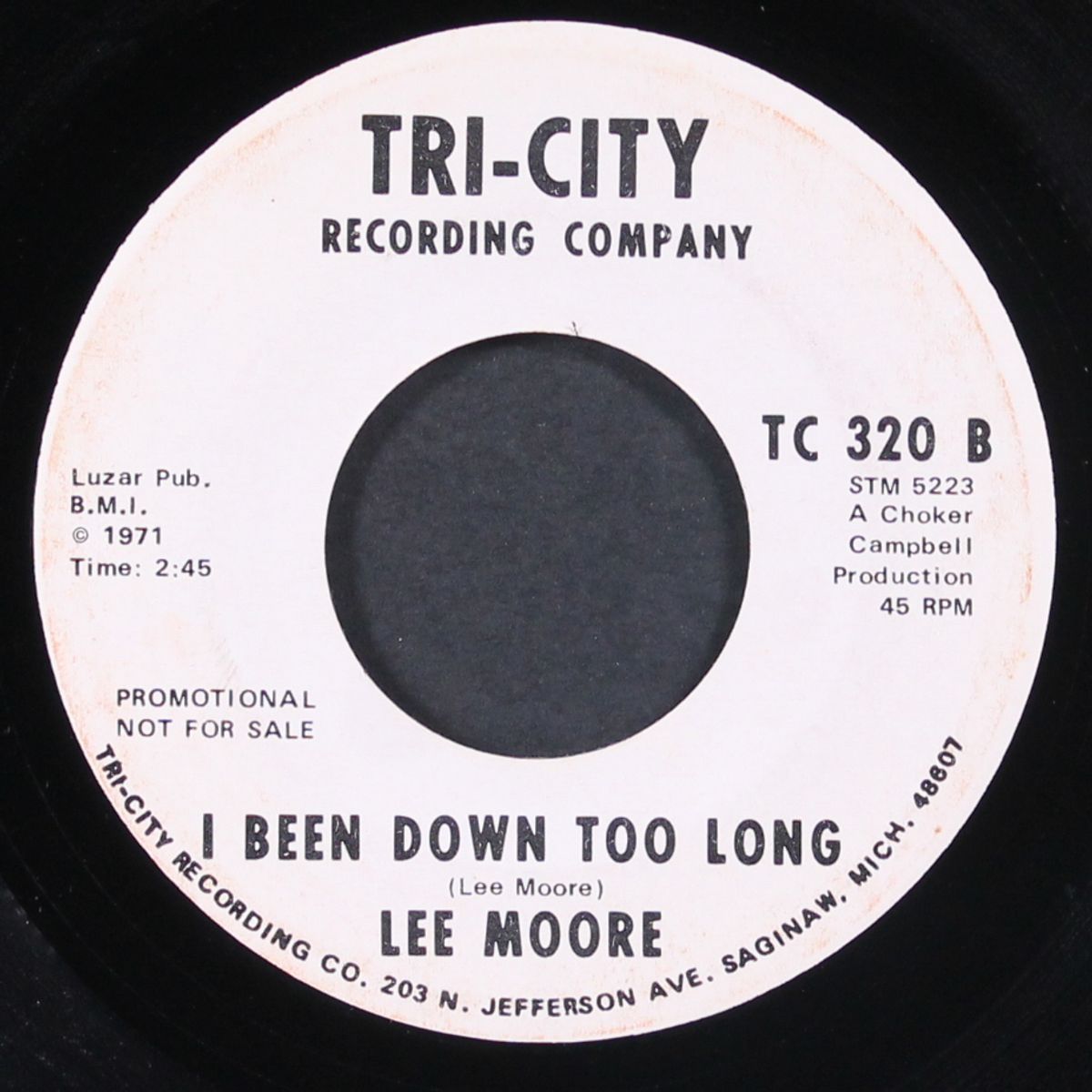ain't gonna spread myself / i been down too long by LEE MOORE