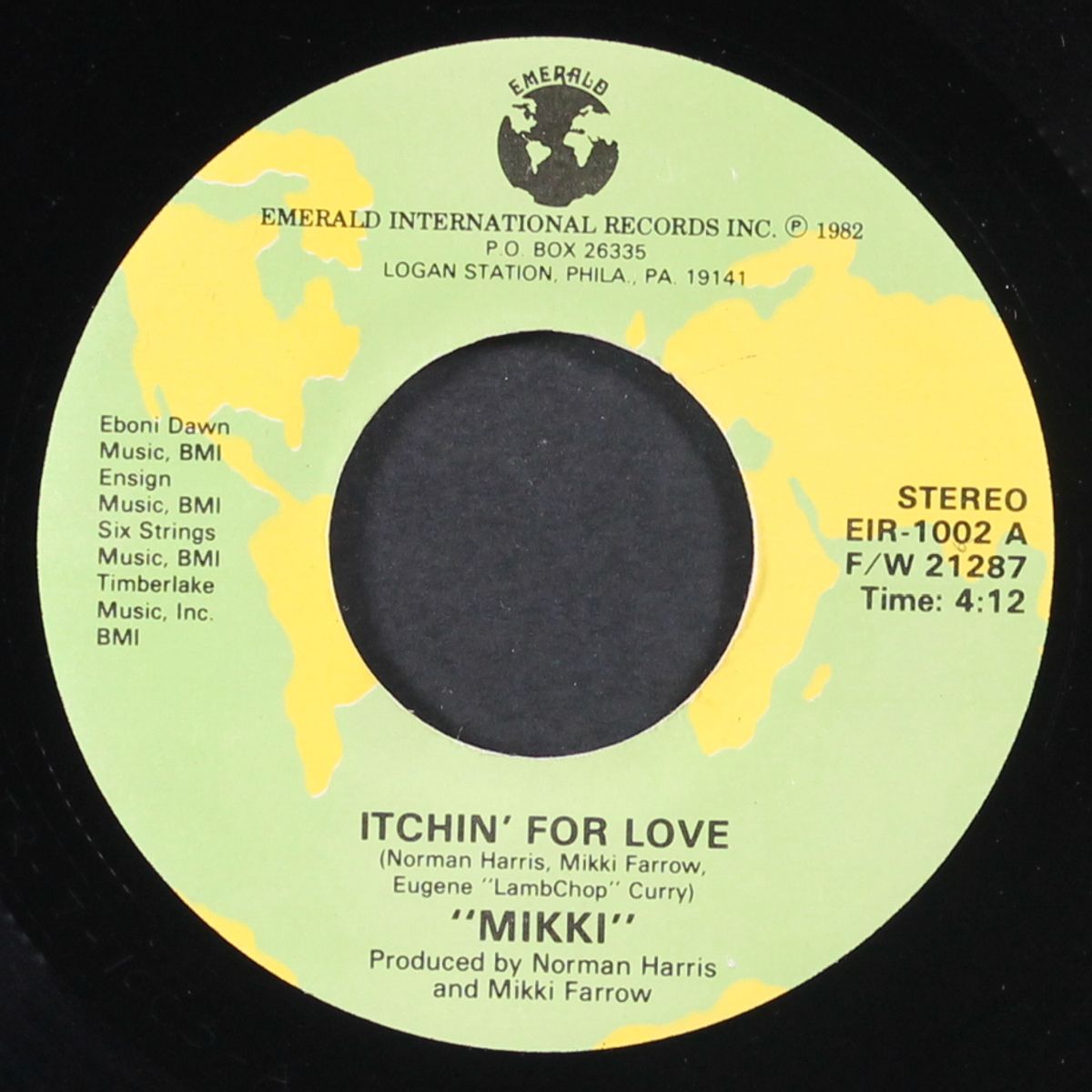 itchin' for love / never enough time by MIKKI