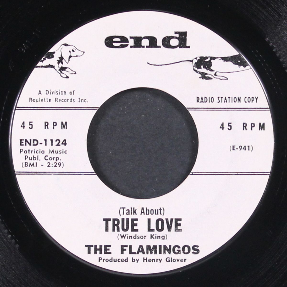 come on to my party / (talk about) true love by FLAMINGOS