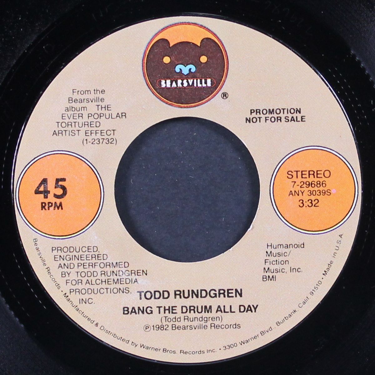 bang the drum all day by TODD RUNDGREN