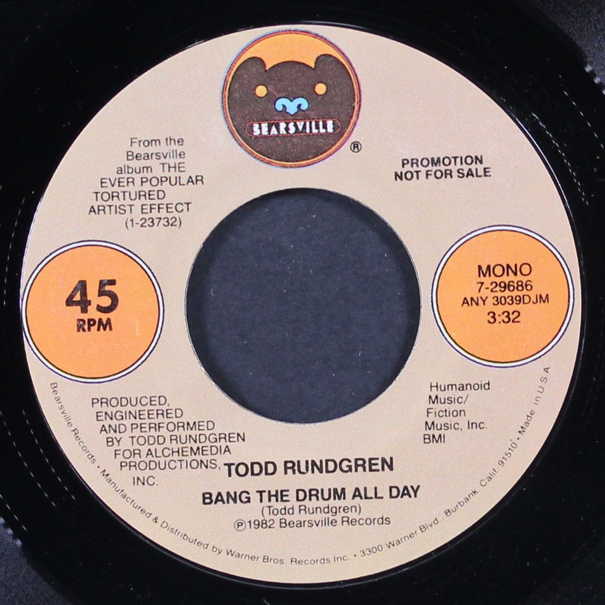 bang the drum all day by TODD RUNDGREN