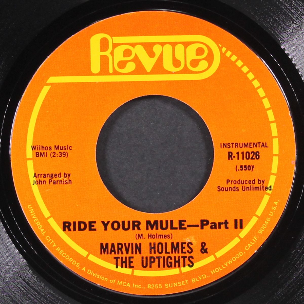 ride your mule / part 2 by MARVIN HOLMES & UPTIGHTS