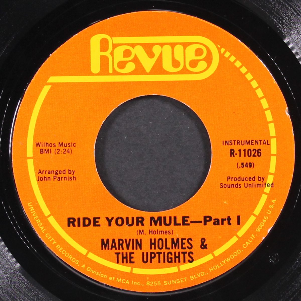 ride your mule / part 2 by MARVIN HOLMES & UPTIGHTS