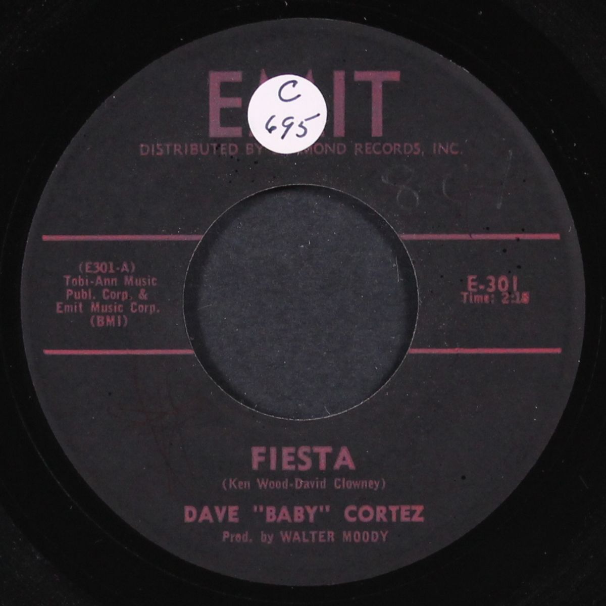 fiesta / hey, hey, hey by DAVE 'BABY' CORTEZ