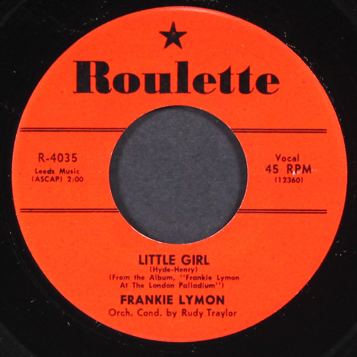 it's christmas once again / little girl by FRANKIE LYMON