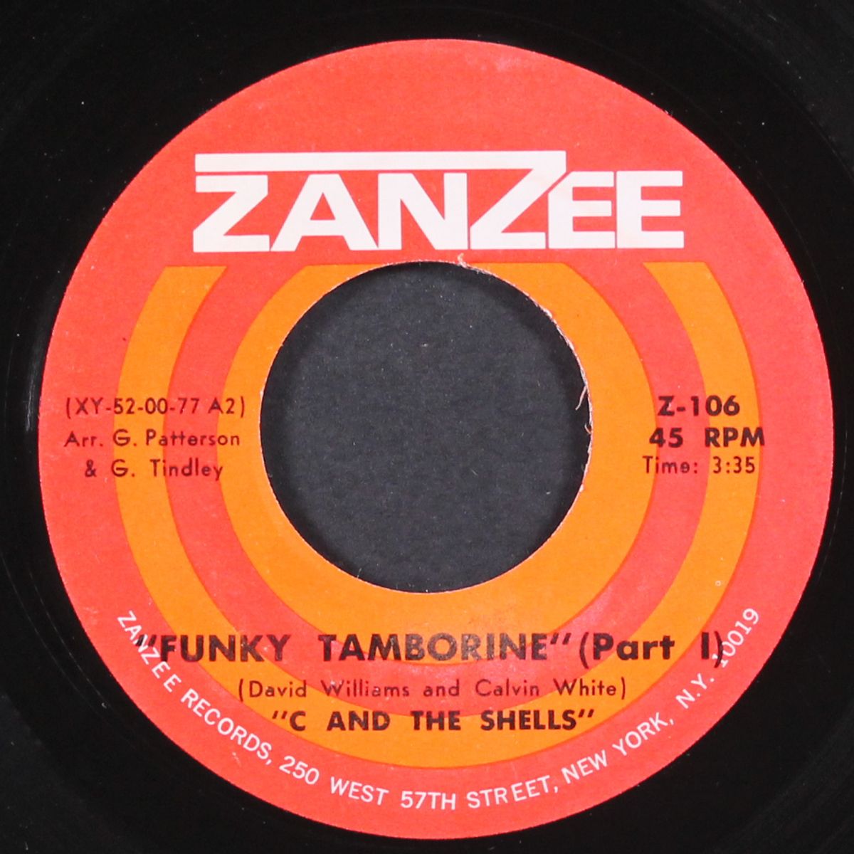 funky tamborine / part 2 by C & THE SHELLS