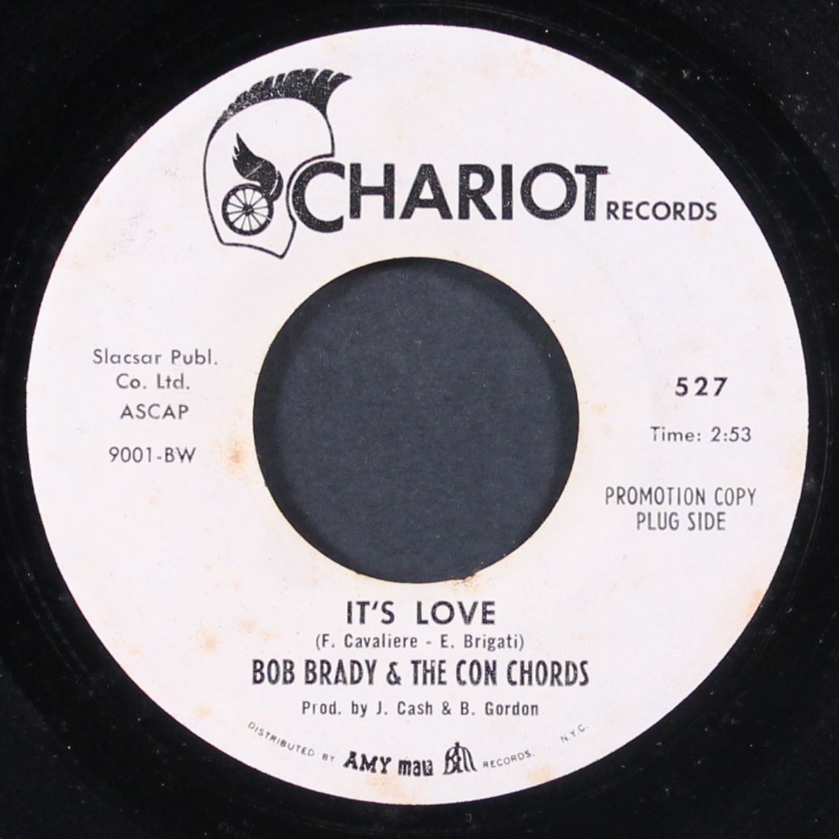 it's love / love is the master by BOB BRADY & CON CHORDS
