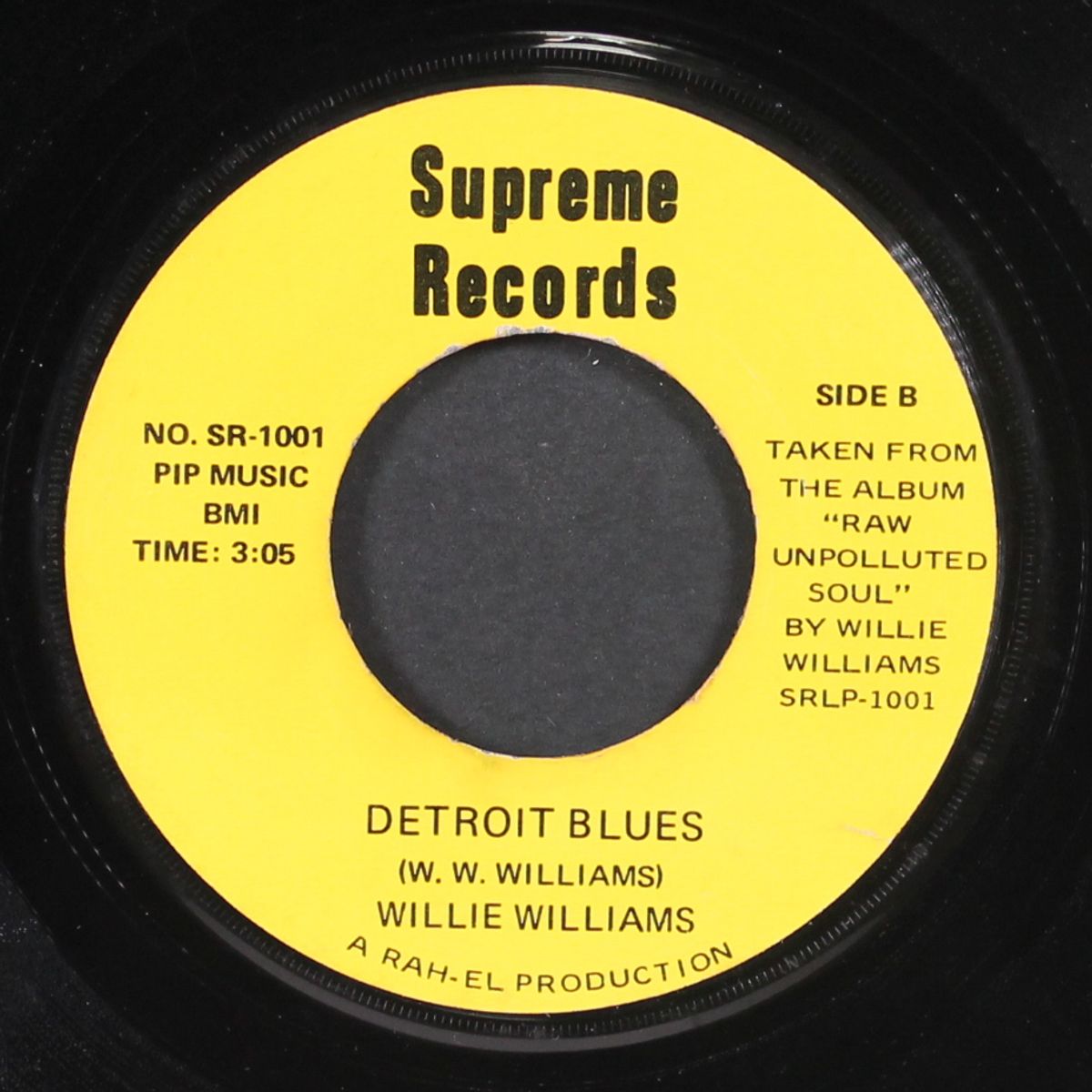 wine headed woman / detroit blues by WILLIE WILLIAMS